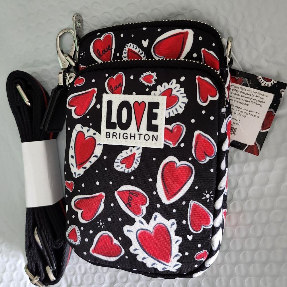 Brighton Hearts A Flutter Utility Bag - Brand New with tags